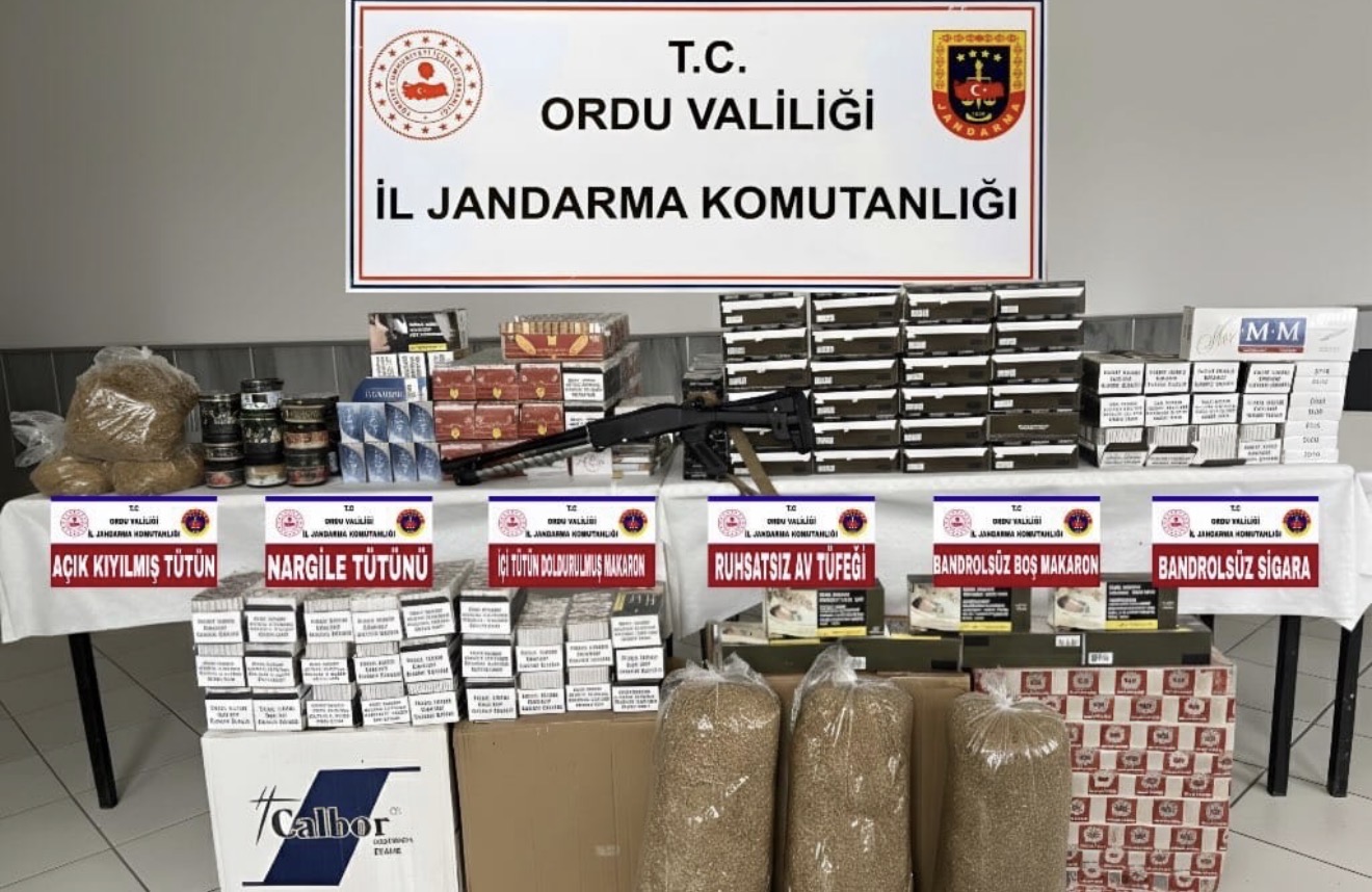 Ordu’da Dev Jandarma Operasyonu: Narkotik ve Kaçak Mallarda Rekor Ele Geçirildi IMG 5930