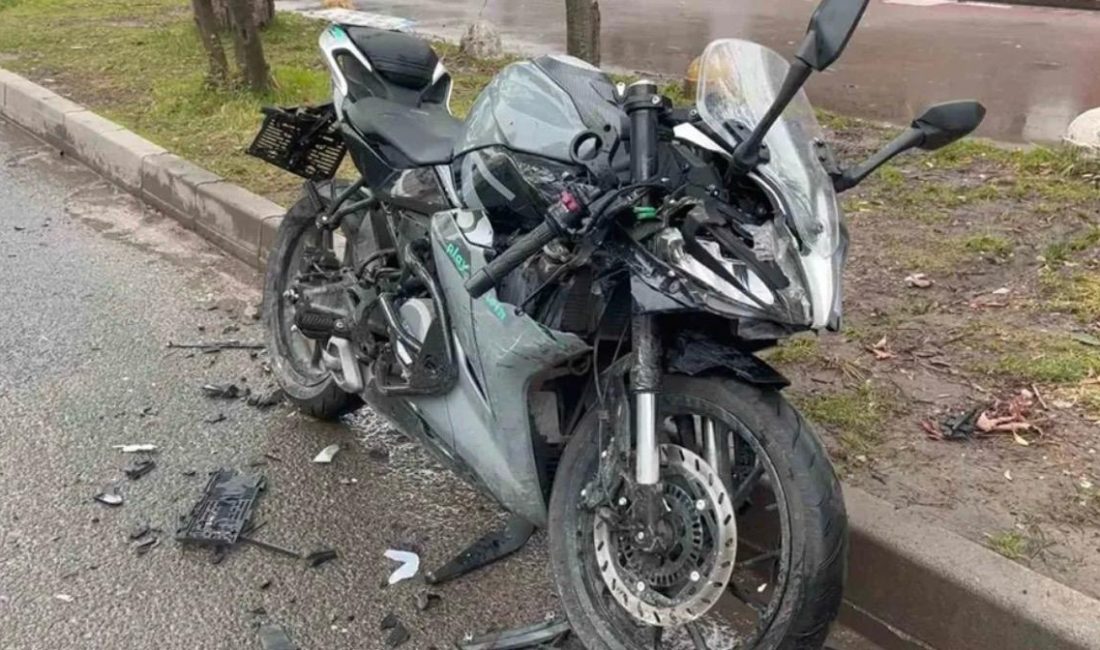Ünye ilçesinde meydana gelen trafik kazasında motosiklet sürücüsü yaralandı. Ünye