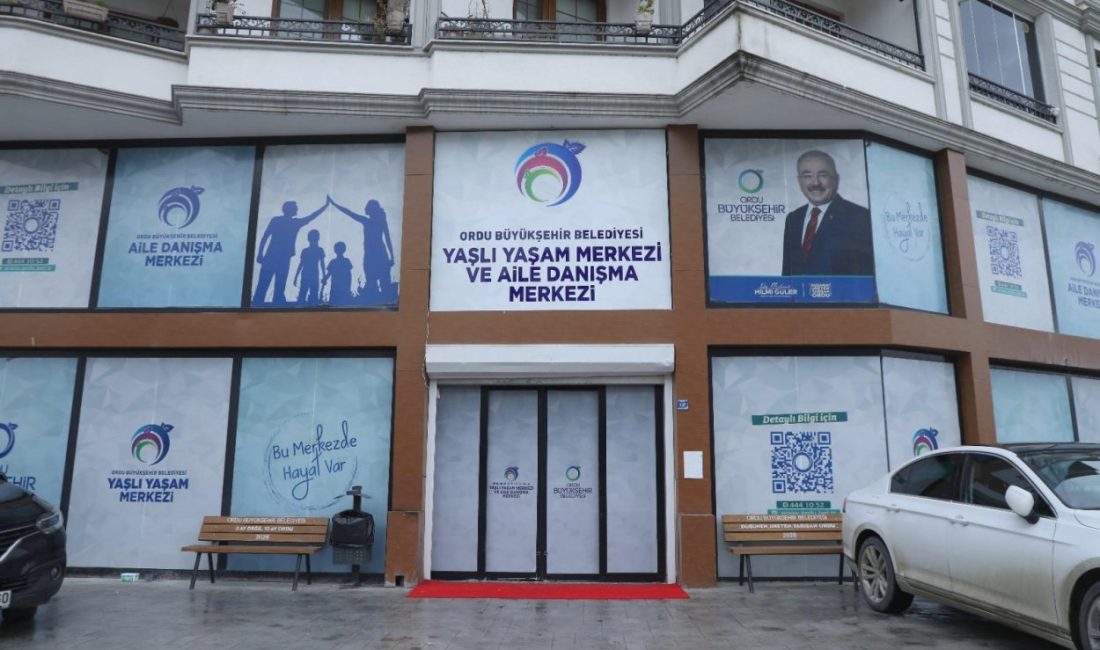 Ordu Büyükşehir Belediyesi’nden Yaşlılara Özel Yeni Proje Yaşlı Yaşam Merkezi