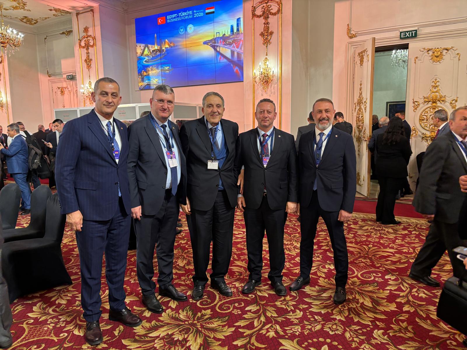 Ünye TSO Başkanı İrfan Akar, Türkiye–Mısır İş Birliği Forumu’nda Yer Aldı unye ticaret odasi