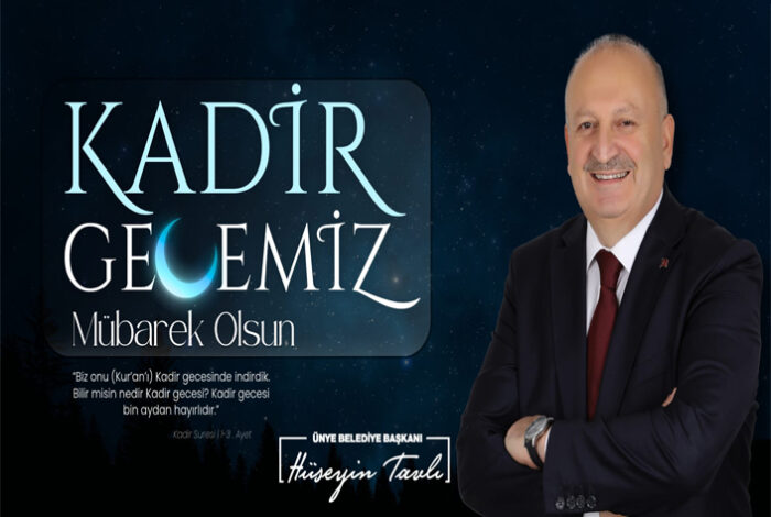 Hüseyin Tavlı, Kadir Gecesi dolayısıyla yayımladığı mesajda bu mübarek gecenin