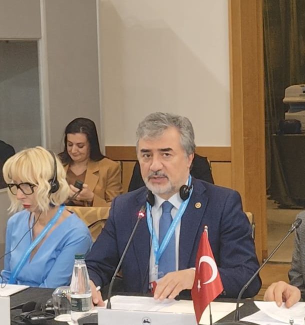 Mustafa Hamarat, KEİPA Sosyal ve Beşeri Politika Komisyonu Toplantısı İçin