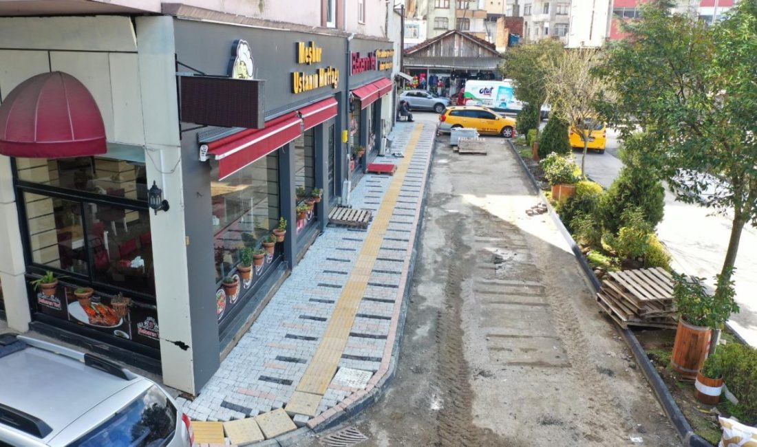 Fatsa Toprak Sokak’ta Estetik Dönüşüm: Begonit Taşlarla Modern Dokunuş! Ordu