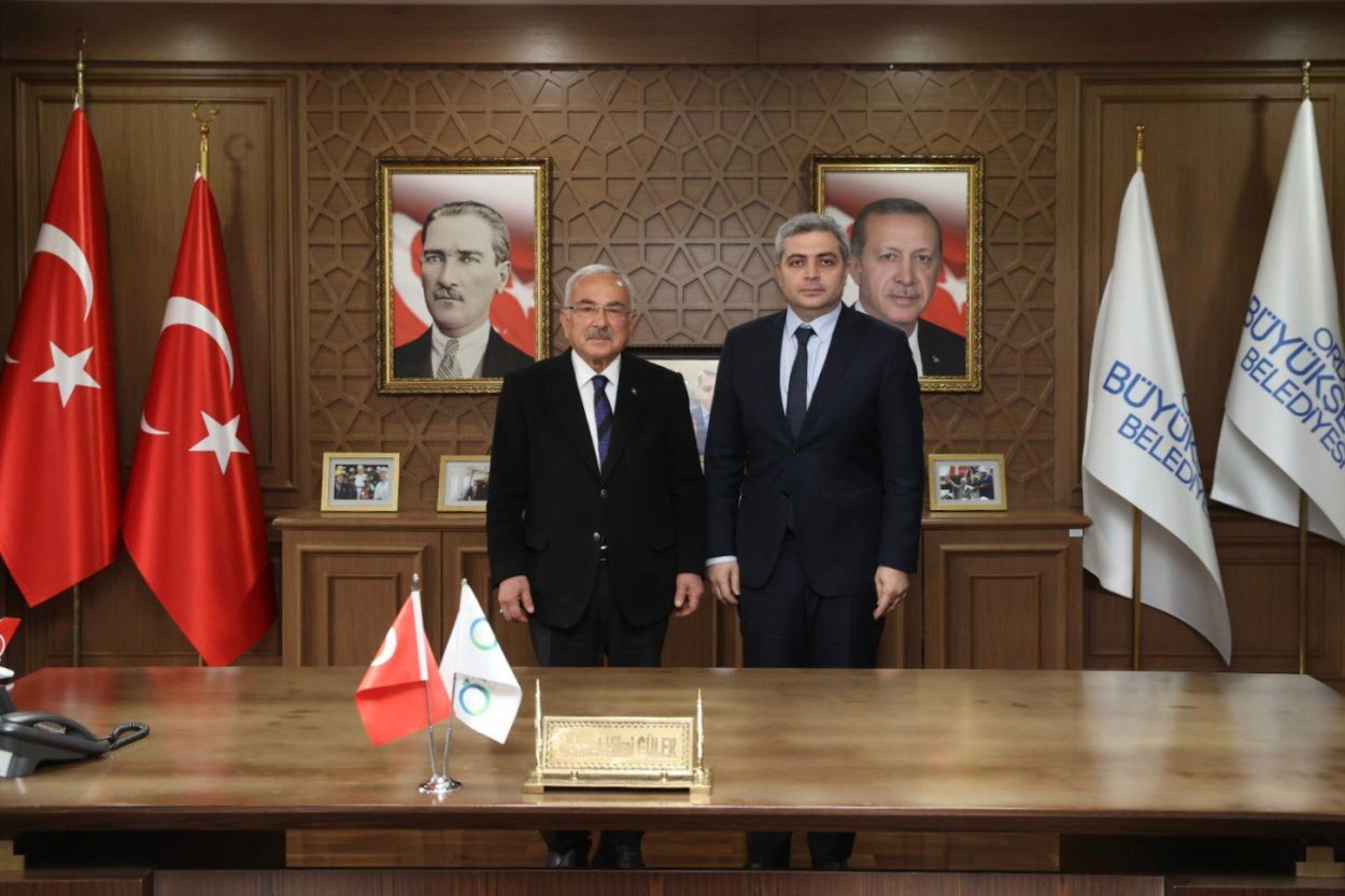 gurcistan in ankara buyukelcisi archil kalandia dan baskan guler e ziyaret 3975