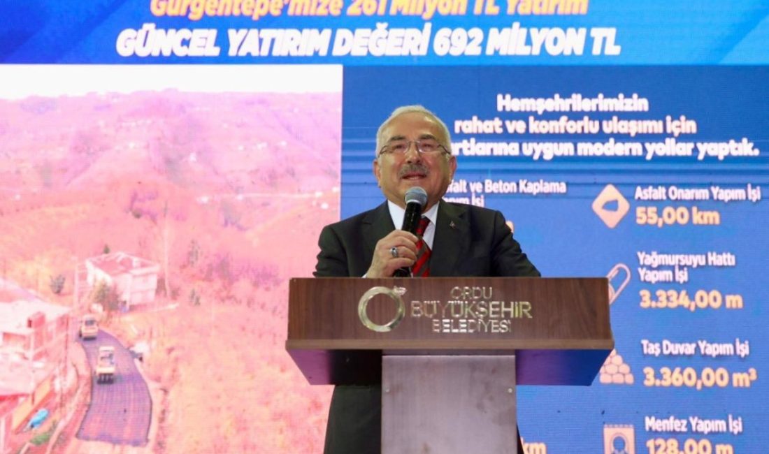 Gürgentepe’de Gönül Sofraları Kuruldu: Başkan Güler’den 700 Milyon TL’lik Yatırım