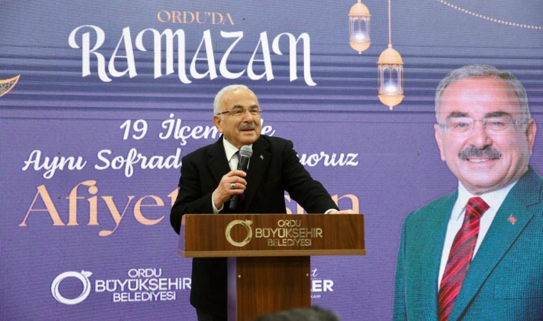 Ordu’da Ramazan Bereketinin Adresi Çaybaşı Oldu: Başkan Güler Esnaf ve
