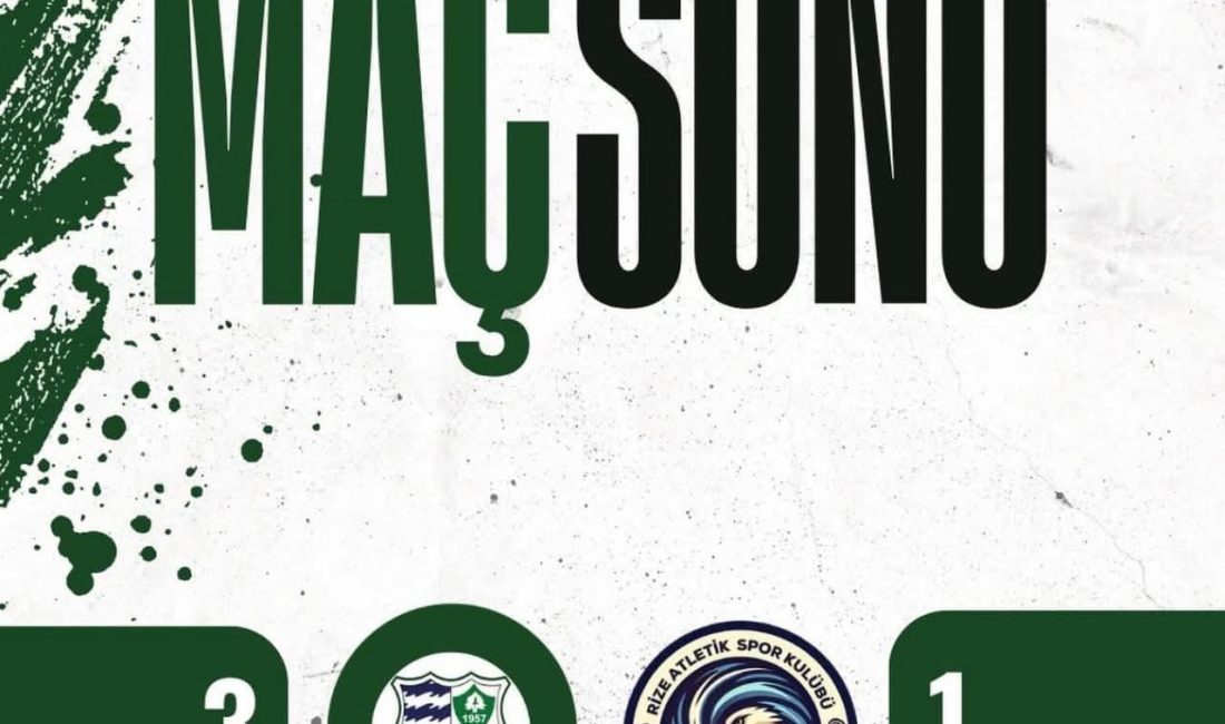 Bölgesel Amatör Lig (BAL) 3. Grup 29. hafta mücadelesinde Ünye