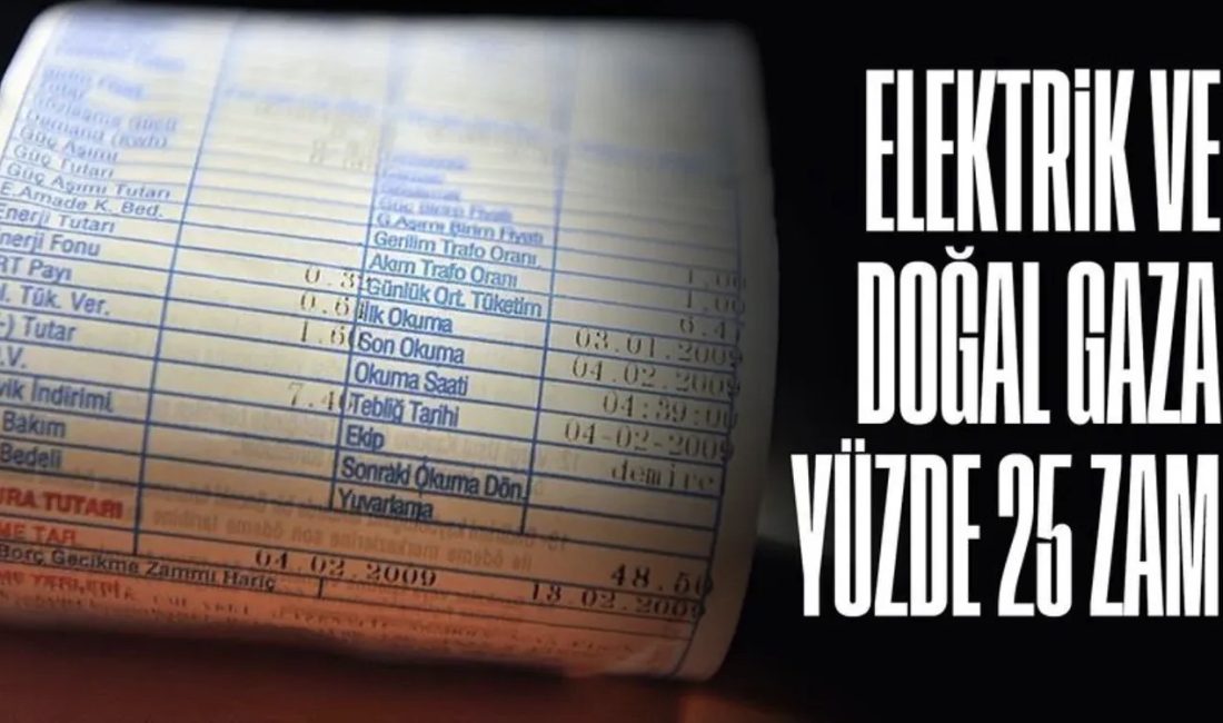 Türkiye’de enerji maliyetleri artmaya devam ediyor. Elektrik ve doğalgaz tarifelerine