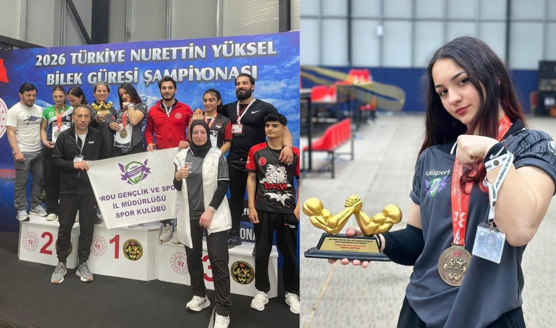 Esmanur Ele, bilek güreşi branşında elde ettiği başarılarla adından söz