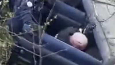 Ordu–Samsun karayolu Çarşamba mevkiinde meydana gelen trafik kazasında bir otomobilin