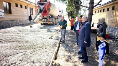 Ünye’de spor yatırımları kapsamında, kentin önemli markalarından Ünye 1957 Spor