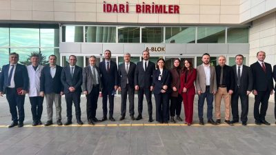 Ünye Devlet Hastanesi’ne İl Sağlık Müdürü Emrah Çelenk’ten Ziyaret Ordu