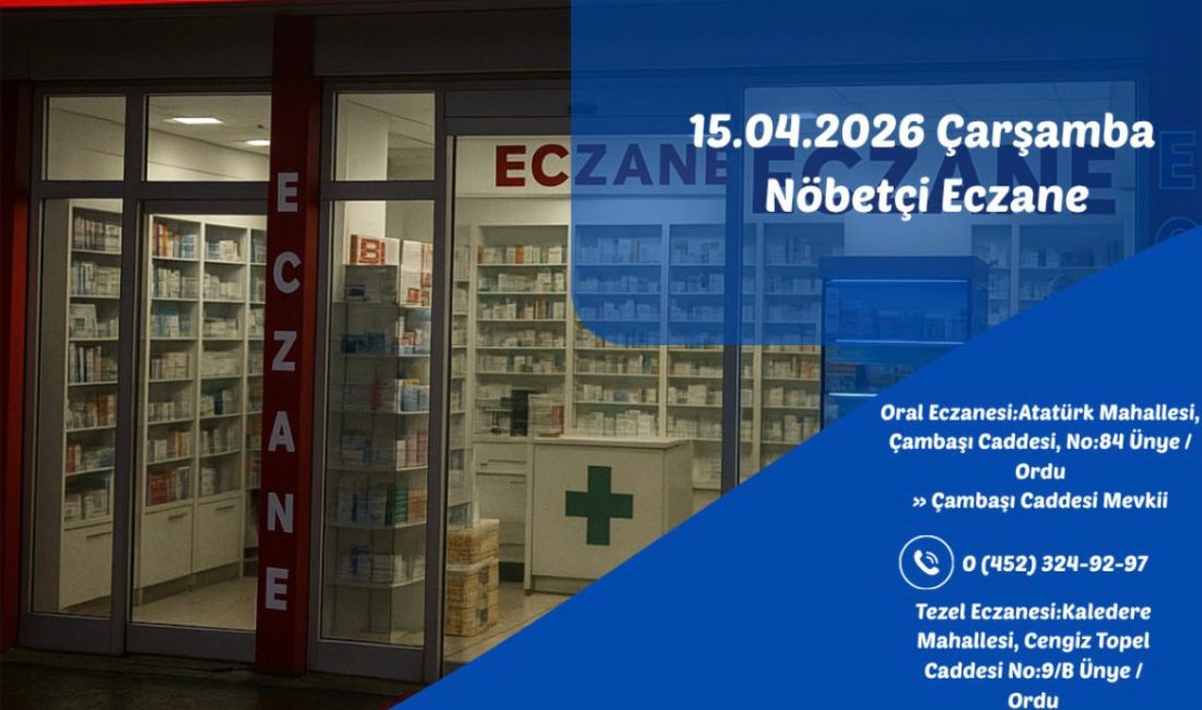 Oral Eczanesi:Atatürk Mahallesi, Çambaşı Caddesi, No:84 Ünye / Ordu »