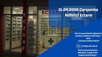 Oral Eczanesi:Atatürk Mahallesi, Çambaşı Caddesi, No:84 Ünye / Ordu »