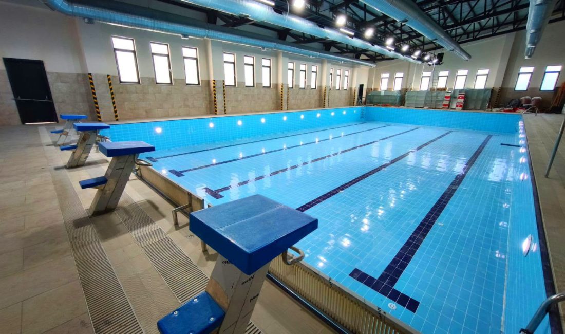 Yarı Olimpik Havuz, Hamam, Sauna ve Çocuk Alanları Bir Arada