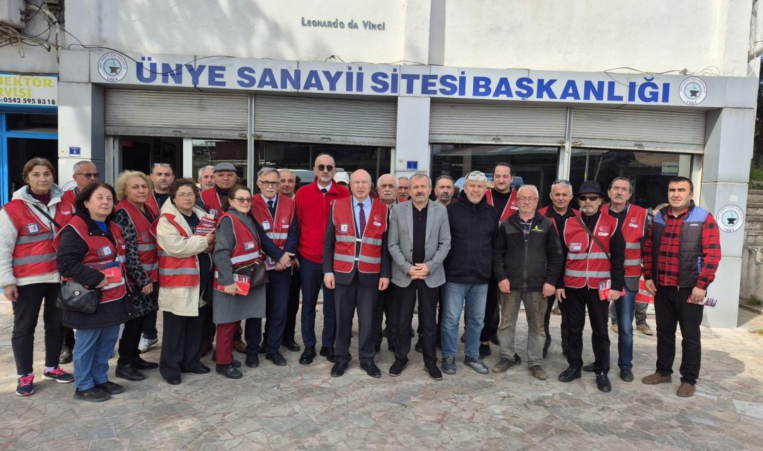 CHP Ünye İlçe Başkanlığı, son günlerde yaşanan üzücü olaylar ve