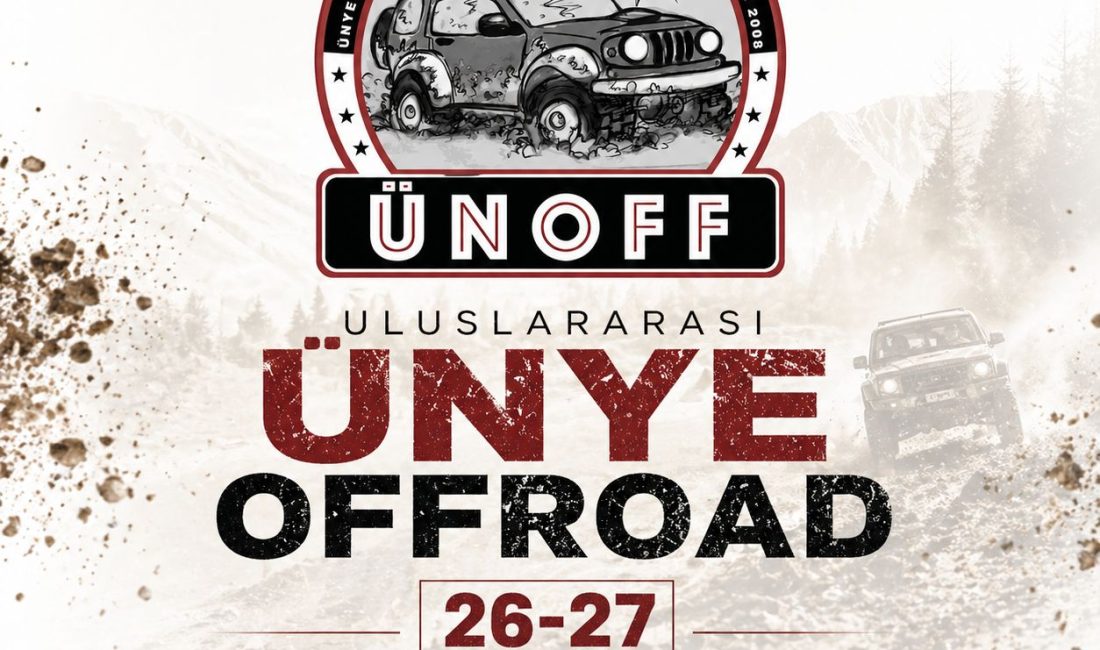 Ünye Offroad Yunus Emre Spor Kulübü Başkanı Alper Argan, Ünye’de