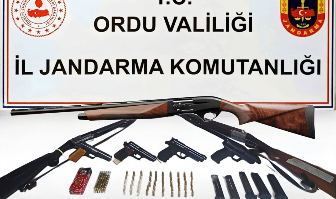 Ordu İl Jandarma Komutanlığı tarafından narkotik ve kaçakçılık suçlarıyla mücadele