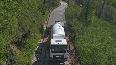Fatsa İnönü Mahallesi’nde Ulaşım Devrimi: 2 Kilometrelik Yol Betonla Buluşuyor