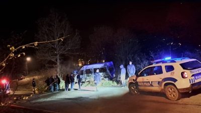 Ordu’nun iç kesimlerinde yer alan Gürgentepe ilçesinde trafik kazası meydana