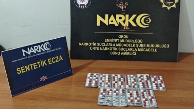 Ordu genelinde Narkotik Suçlarla Mücadele Şube Müdürlüğü ekiplerince 13–18 Nisan