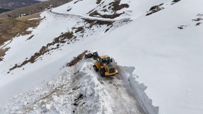 Ordu’da Mayıs ayına yaklaşılmasına rağmen yüksek rakımlı bölgelerde etkili olan