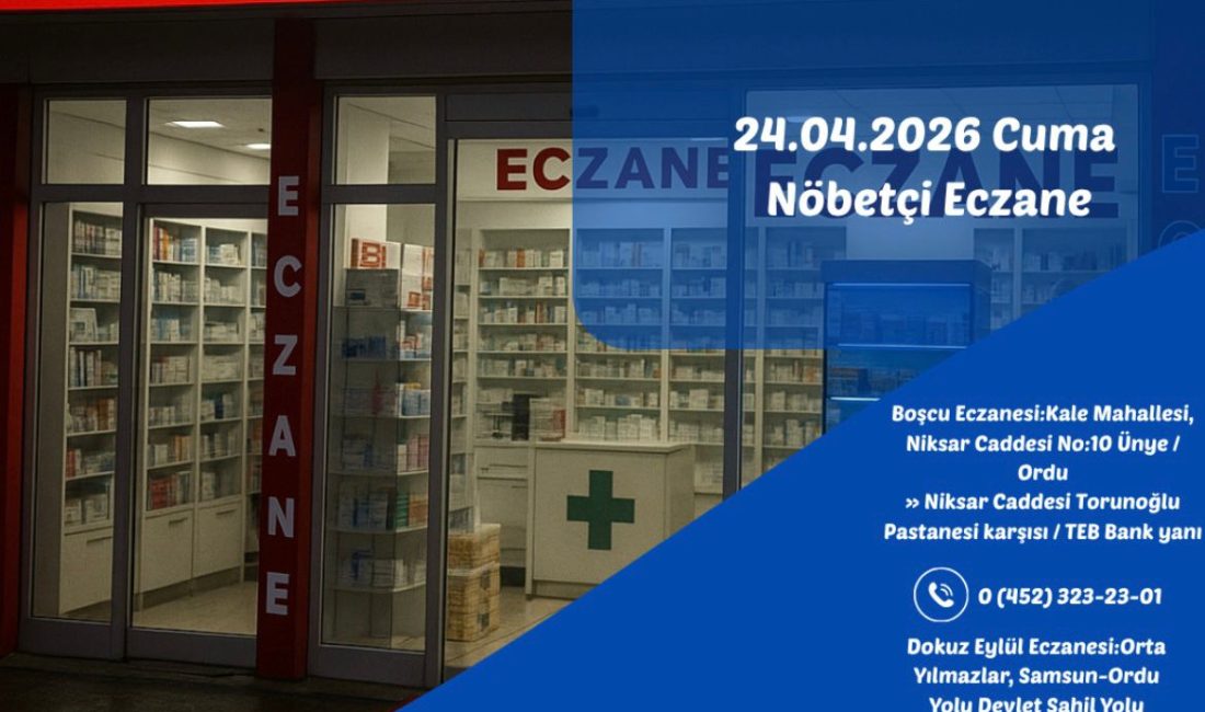 Boşcu Eczanesi:Kale Mahallesi, Niksar Caddesi No:10 Ünye / Ordu »