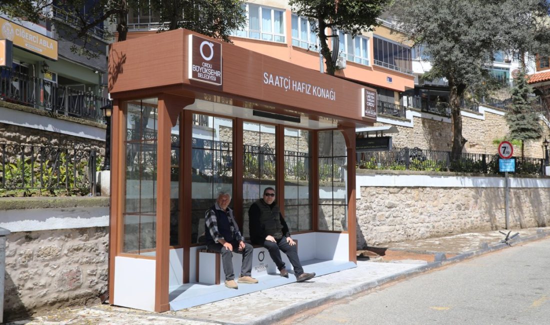 Ordu’da Toplu Taşımaya Teknoloji Dokunuşu: Akıllı Durak Dönemi Başladı Ordu