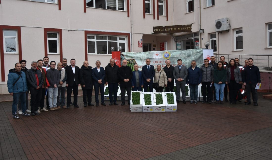 Ordu İl Tarım ve Orman Müdürlüğü, Bakanlık tarafından yürütülen TAKE
