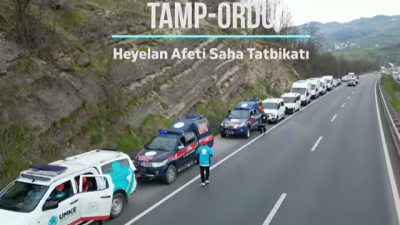 AFAD koordinasyonunda 31 Mart 2026 tarihinde Ordu’da gerçekleştirilen İl Afet
