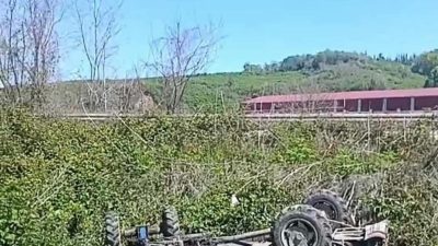 Kumru–Fatsa Yolunda “Pat Pat” Devrildi: 1 Yaralı Kumru ile Fatsa