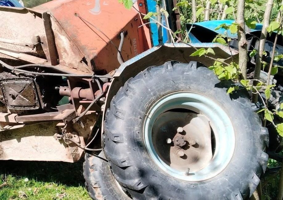 Kumru’da “Pat Pat” Fındık Bahçesine Yuvarlandı Kumru ilçesinde meydana gelen