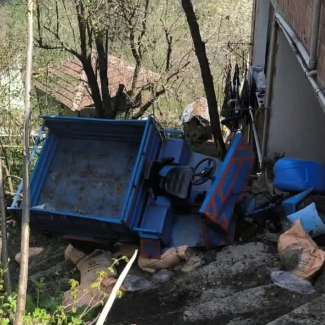 Ordu’nun Kumru ilçesi Fizme Mahallesi’nde meydana gelen patpat kazasında 2