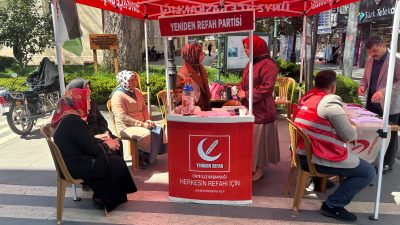 Yeniden Refah Partisi’nden Türkiye Genelinde İmza Seferberliği Fatih Erbakan liderliğindeki