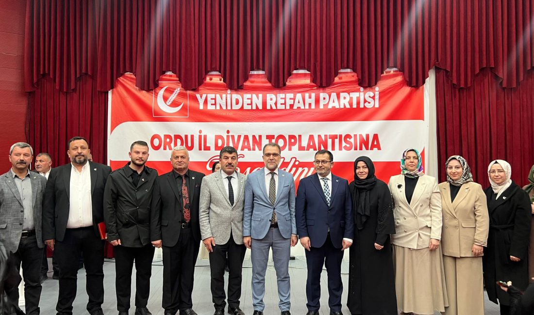 Yeniden Refah Partisi Ordu İl Divan Toplantısı, büyük bir coşku