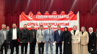 Yeniden Refah Partisi Ordu İl Divan Toplantısı, büyük bir coşku