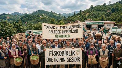 Fındık Üreticisinin Büyük İradesi ​Şimdi bir başka büyük sömürünün, emeğimizin
