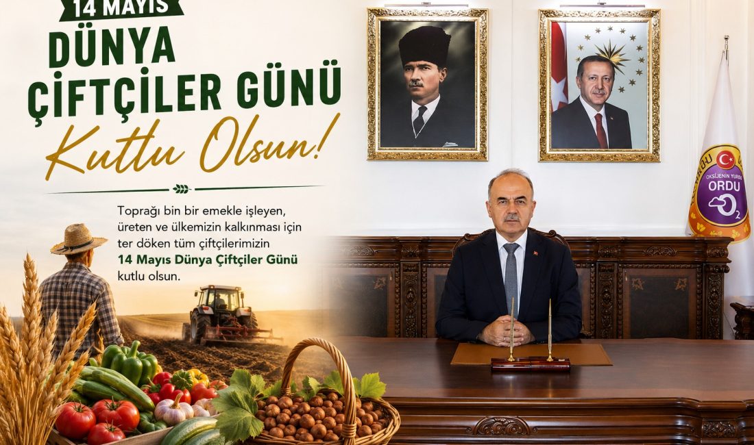 Tarım ve hayvancılık sektöründe emek veren çiftçilerin 14 Mayıs Dünya