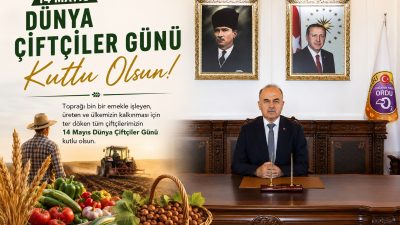 Tarım ve hayvancılık sektöründe emek veren çiftçilerin 14 Mayıs Dünya