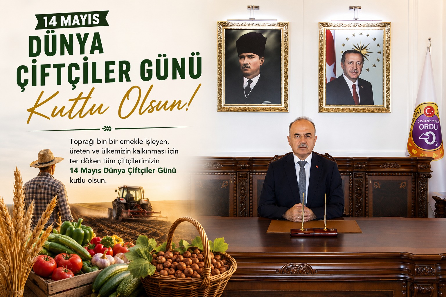 14 mayis dunya ciftciler gunu kutlandi