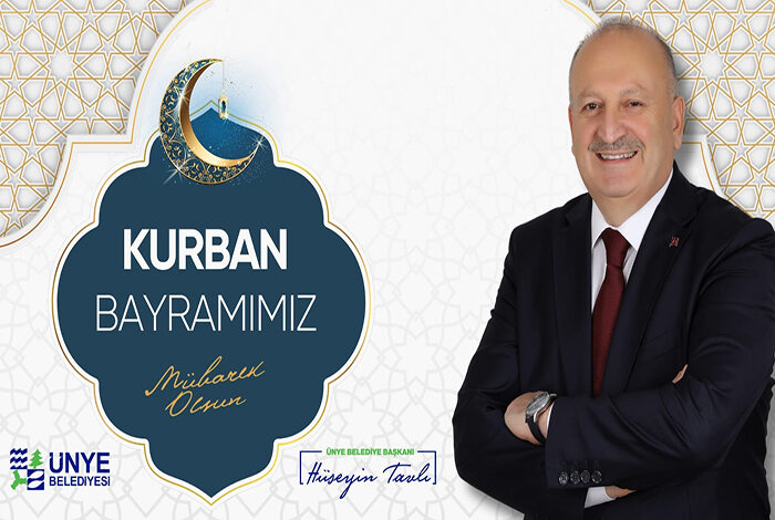 Ünye Belediye Başkanı Hüseyin Tavlı, yayımladığı mesajda birlik, beraberlik ve