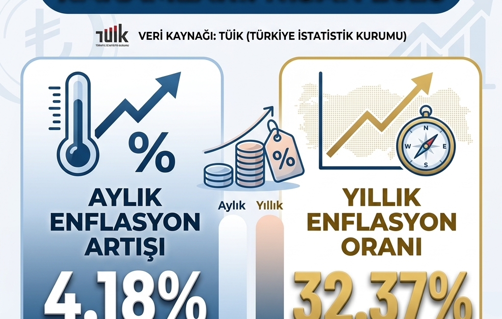 Türkiye İstatistik Kurumu (TÜİK), 2026 yılı Nisan ayına ilişkin enflasyon