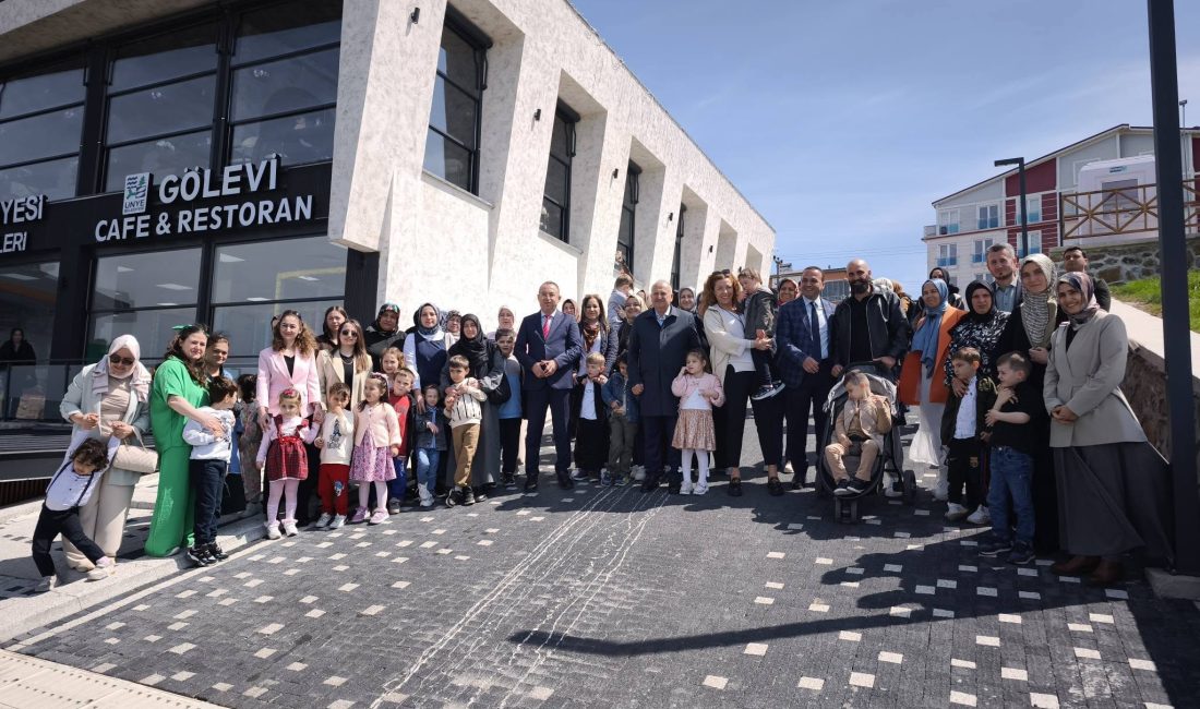 Ünye’de hayırsever iş insanı Banu Akdeniz tarafından yaptırılan Şehit Eren