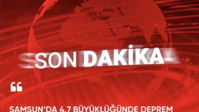 Kandilli Rasathanesi verilerine göre, Samsun’un Vezirköprü ilçesine bağlı Darıçay mevkiinde