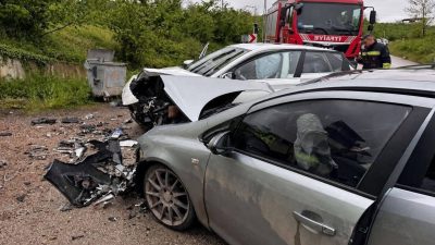 Fatsa ile Aybastı karayolu Meşebükü Mahallesi’nde meydana gelen trafik kazasında