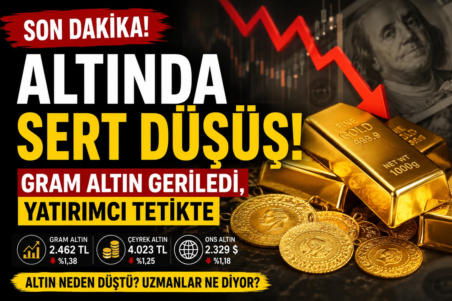 altinda sert dusus