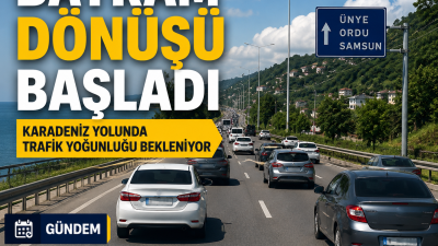 Kurban Bayramı tatilinin sona ermesiyle birlikte memleketlerinden dönen vatandaşlar yollara