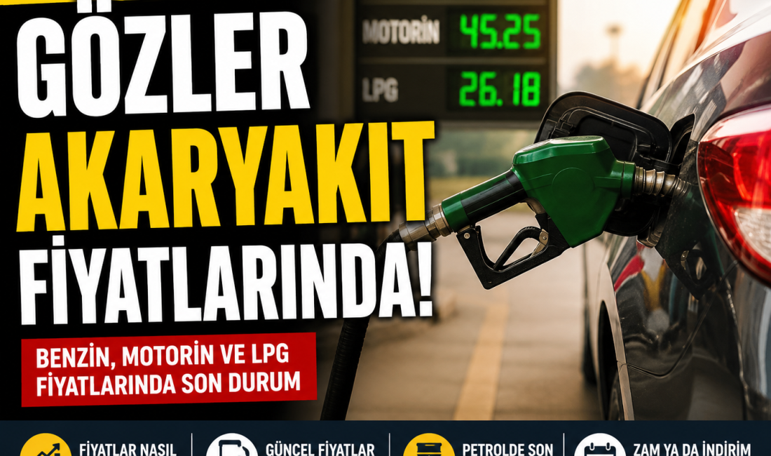 Kurban Bayramı tatilinin sona ermesiyle birlikte sürücüler akaryakıt fiyatlarını yakından
