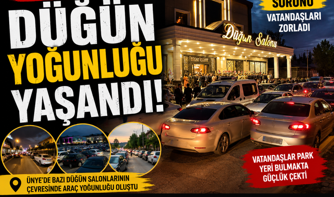 Kurban Bayramı boyunca artan düğün organizasyonları, bazı düğün salonlarının çevresinde