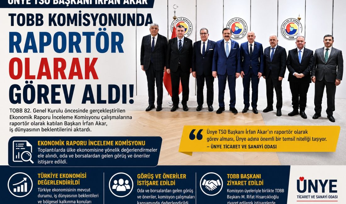  Ünye TSO Başkanı İrfan Akar, TOBB 82. Genel Kurulu